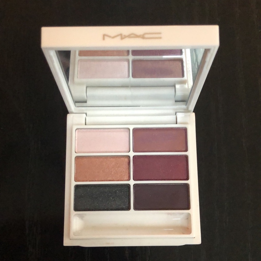 MAC 6 snow globe eye shadows/sultry